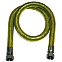 Tubo flexible acero inoxidable cordón Gas para GLP Y metano 1-2 FF hembra hembra Cocina